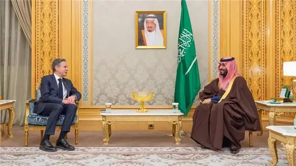 بلينكن وبن سلمان