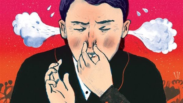 أضرار كتم العطس