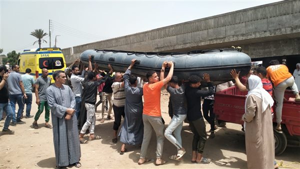 موقع حادث ميكروباص