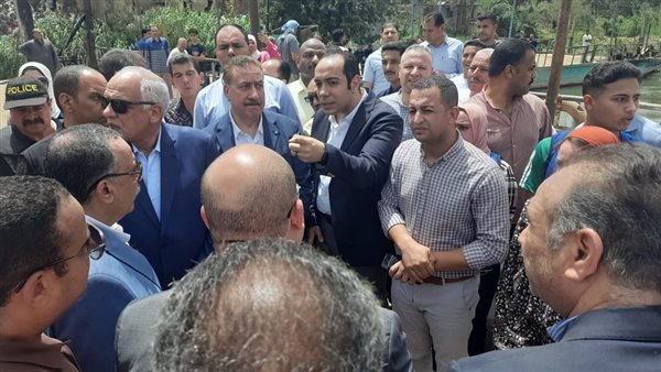 محافظا المنوفية والجيزة