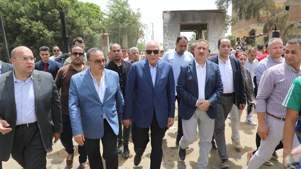 محافظا المنوفية والجيزة