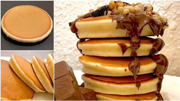 طريقة عمل البان كيك