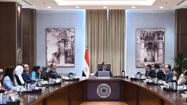 اجتماع الدكتور مصطفى