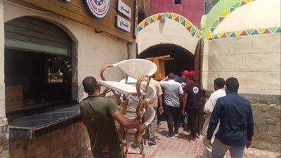 إزالة مزرعة العاشر للإنتاج الحيواني والداجني وتربية الخيول والنعام | صور