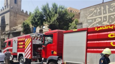 السيطرة على حريق بمدرسة طلعت التجارية بنين بالقاهرة