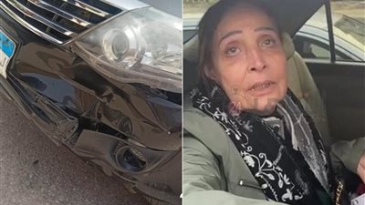 تيسير فهمي تنجو من حادث سير.. وتعلق: قدر الله وما شاء فعل