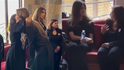 نجوى كرم ومايا دياب أبرز الحضور في جنازة مصفف شعر المشاهير طوني صوايا