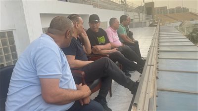 حسام وإبراهيم حسن يتابعان مباراة الزمالك ومودرن فيوتشر