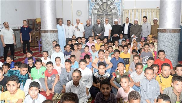 جانب من افتتاح المسجد