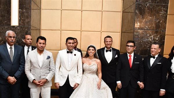 حفل زفاف ابنة المستشار