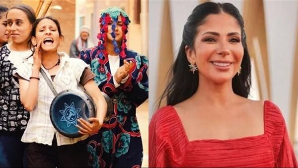 منى زكي وبوستر فيلم