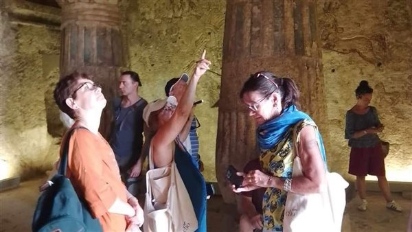 وفد سياحي بالمنيا