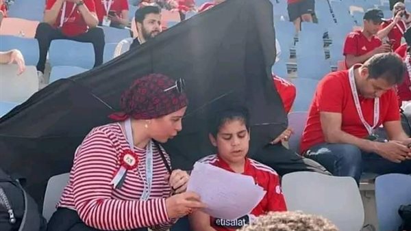 صورة من مباراة الأهلي