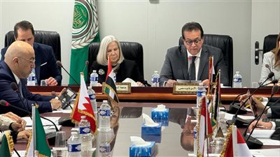 مجلس وزراء صحة العرب يناقش أوجه دعم ومساندة المنظومة الطبية للشعب الفلسطيني