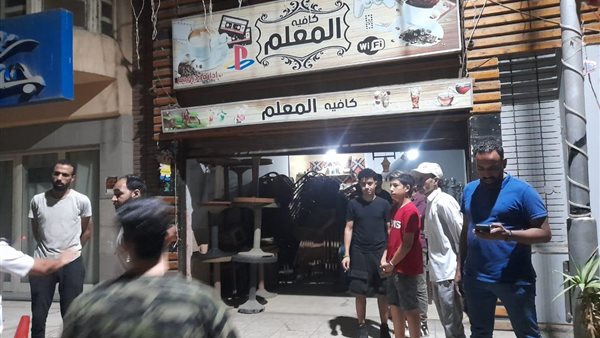 رفع إشغالات المقاهي