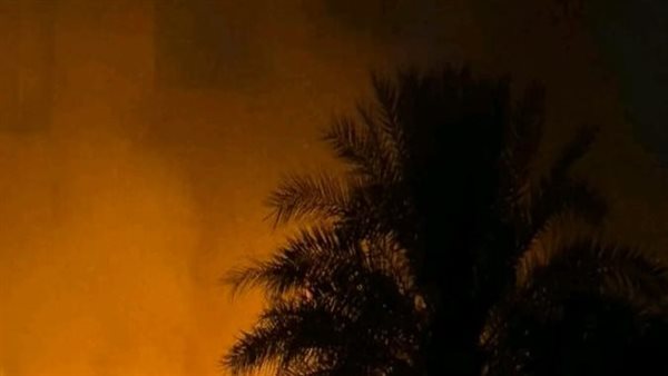 حريق بمخازن أدوات