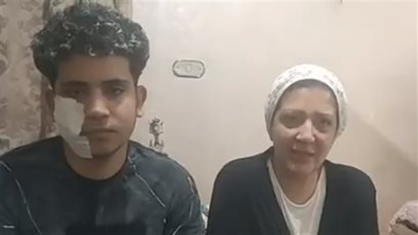 طالب التجمع المصاب