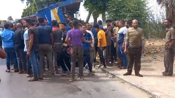 صورة حيه من الحادث