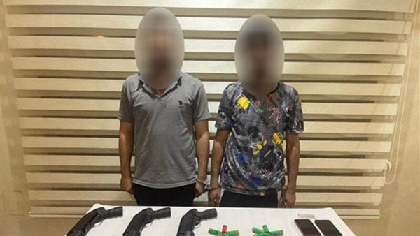 المتهمان والمضبوطات