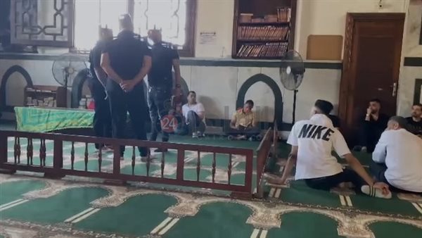 محمود الليثي من جنازة