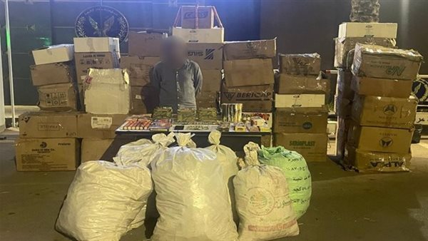 المتهم والمضبوطات