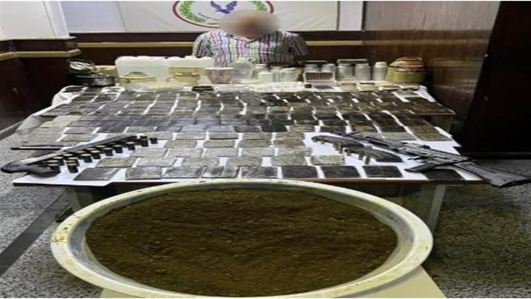 المتهم والمضبوطات