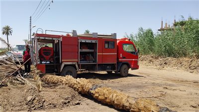 نشوب حريق في حوشين للماشية بسوهاج.. والحماية المدنية تسيطر على النيران