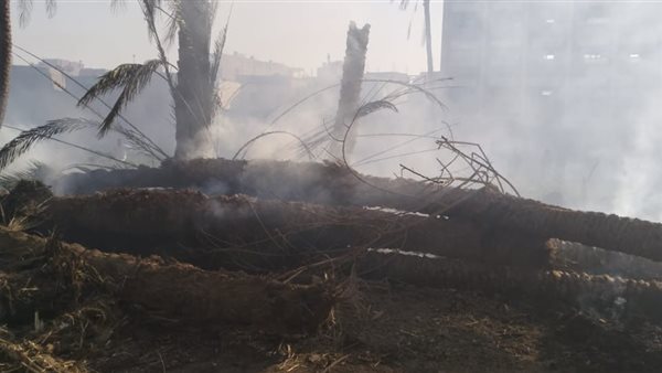 آثار الحريق