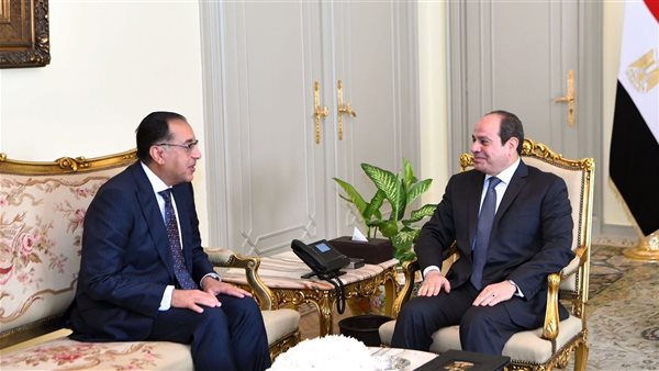 السيسي ومصطفى مدبولي