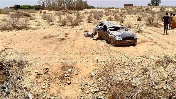 إصابة 4 شباب إثر