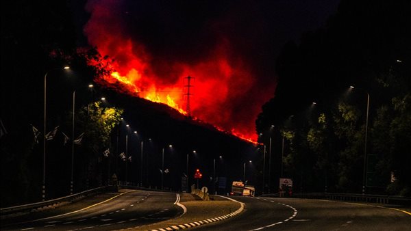 حرائق شمال إسرائيل