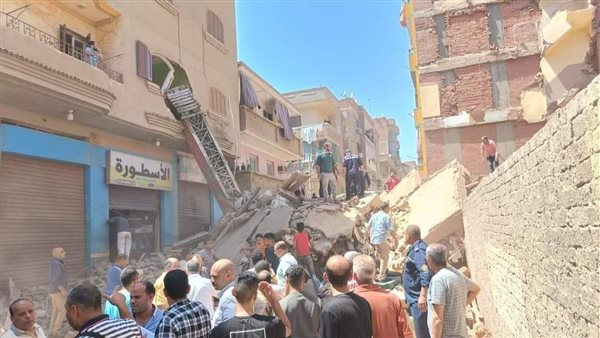 عقار ميت غمر المنهار