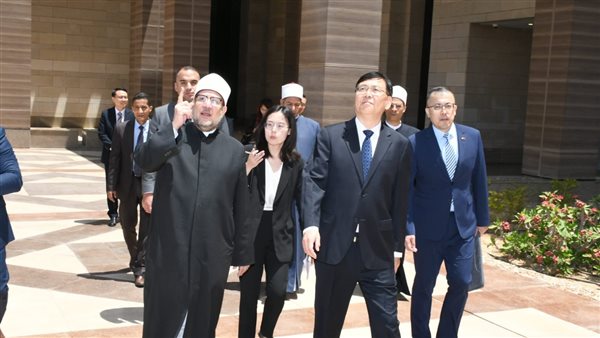 جانب من الزيارة 