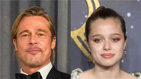 براد بيت وابنته