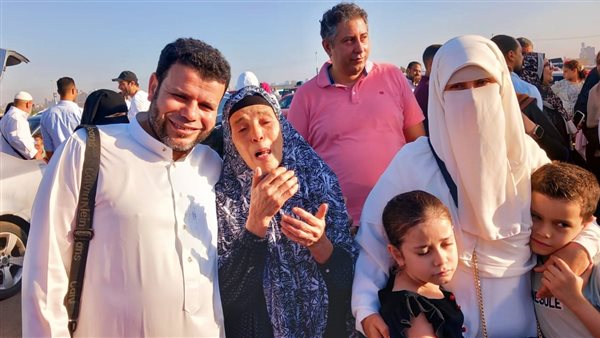 وفد الحجيج أثناء