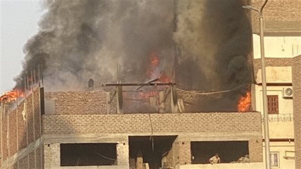 حريق مخزن الاثاث