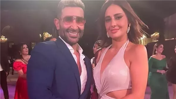 حلا شيحة وأحمد سعد