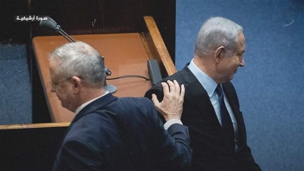 نتنياهو وبيني جانتس