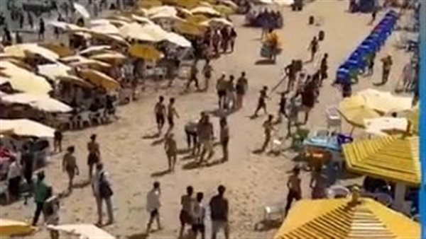 جانب من المشاجرة