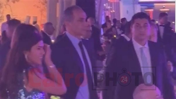 جمال مبارك وزوجته