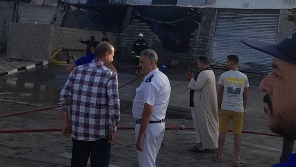 اندلاع حريق بمصنع