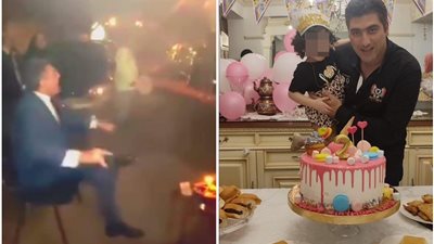 أب يحتفل بعيد ميلاد ابنته بالشارع بعد منعه من رؤيتها: بلاش نصايح الإعلاميات خرابات البيوت