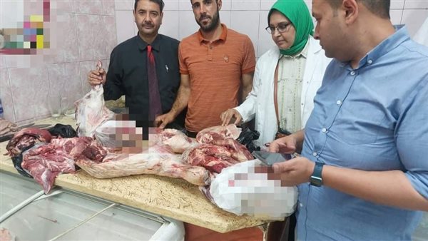 ضبط لحوم غير صالحة