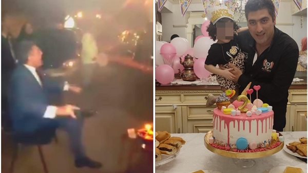 أحمد جاد وابنته