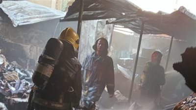 3 سيارات مطافي.. اندلاع حريق في عقار بحي مدينة نصر