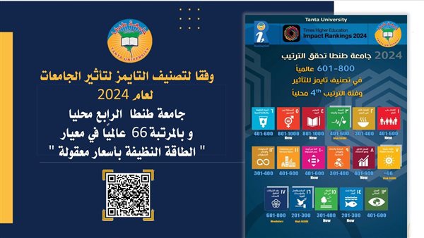 تصنيف جامعة طنطا