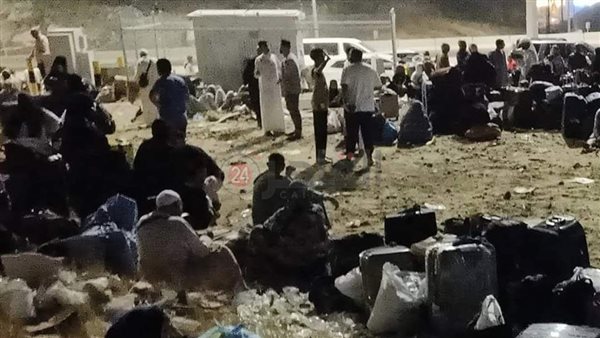 صور حصرية لجلوس الحجاج