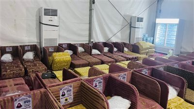 تصعيد حجاج الجمعيات لـ عرفات غدًا.. والبعثة تتسلم المخيمات وتتأكد من توفر كافة الخدمات| صور 