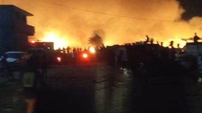 الخنازير والمواشي اتحرقت.. السيطرة على حريق زرائب البراجيل