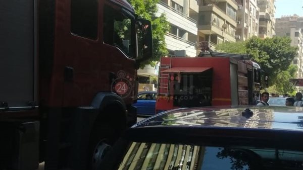 جانب من الحريق 